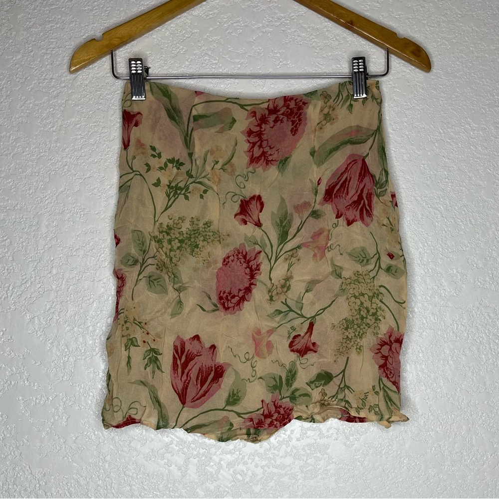 Floral Print Women's Skirt